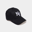 Casquette en coton noir gar&ccedil;on