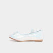 Ballerines sequins réversibles bleu ciel fille
