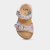 Sandales &agrave; paillettes multicolore b&eacute;b&eacute; fille