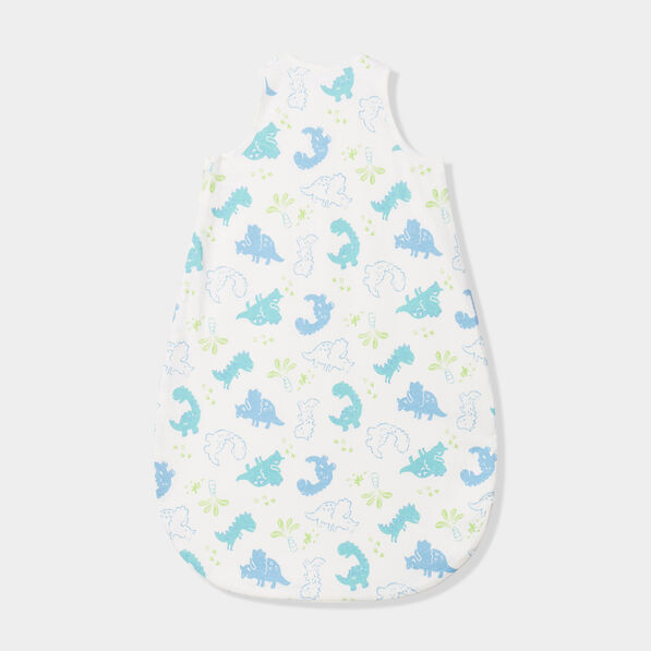 Gigoteuse sans manches en coton vert pastel bébé garçon