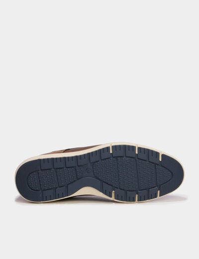 Derbies &agrave; lacets marron homme
