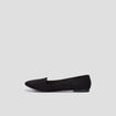 Ballerines esprit mocassins noir femme