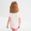 T-shirt sequins et paillettes ivoire fille