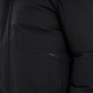 Parka mi-longue &agrave; capuche noir homme