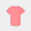 T-shirt manches courtes coton Kappa orange corail fille