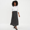 Chemise oversize popeline de coton blanc femme
