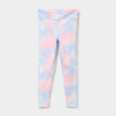Legging de sport ajust&eacute; ecru fille