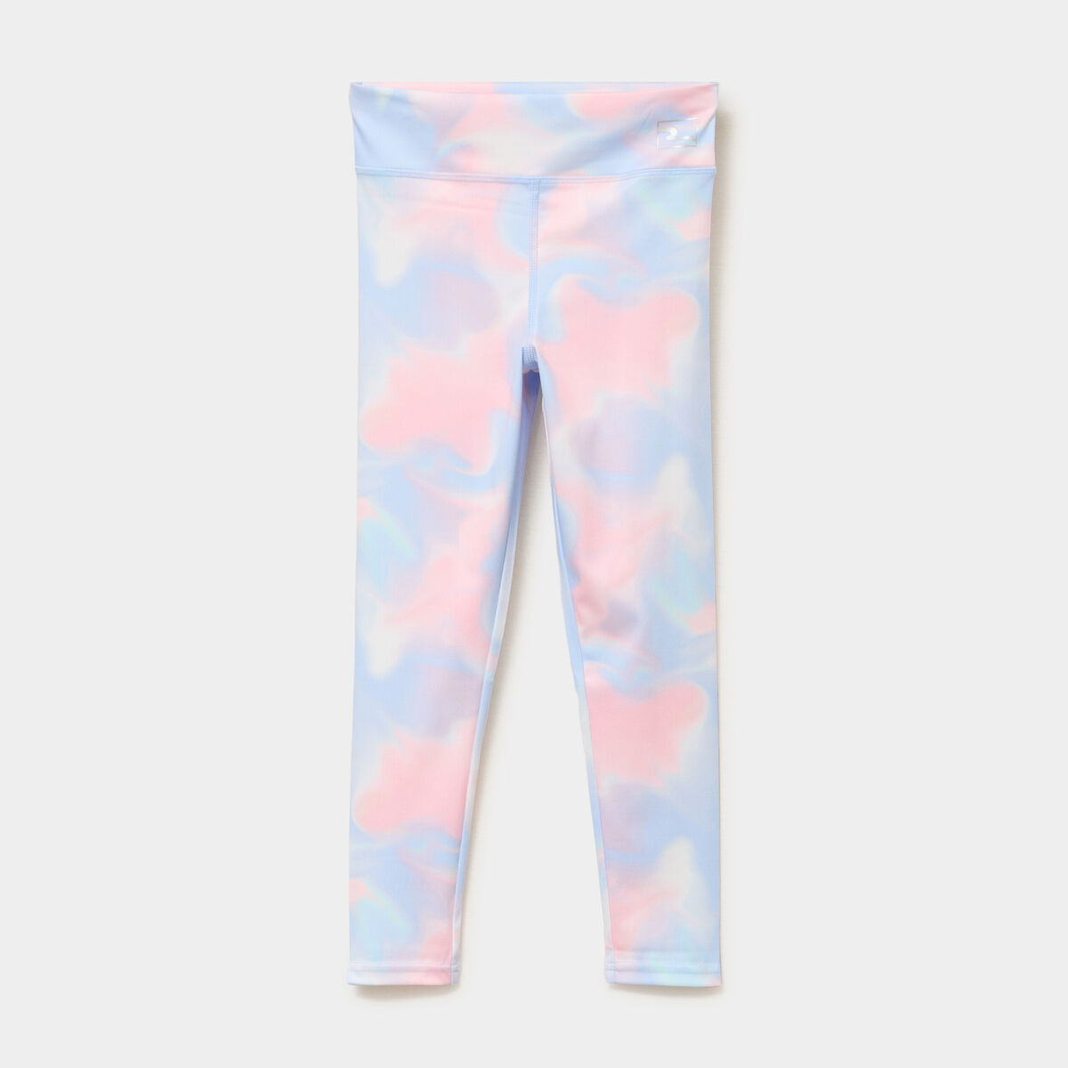Legging de sport ajust&eacute; ecru fille