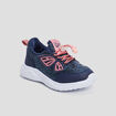 Baskets running à paillettes Creeks bleu marine fille