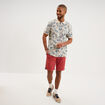 Polo jersey coton manches courtes multicolore homme