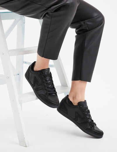 Baskets tennis Creeks noir femme