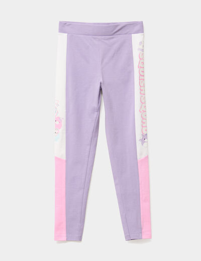 Legging coton majoritaire Squishmallow multicolore fille