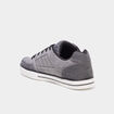Tennis basses en toile &agrave; lacets gris clair homme