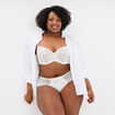 Soutien-gorge embo&icirc;tant dentelle blanc femme grande taille
