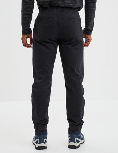 Pantalon jogpant noir homme