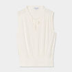 T-shirt taille smockée Creeks blanc femme