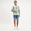 Polo jersey coton manches courtes vert homme