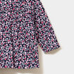 T-shirt manches longues col rond coton bleu marine b&eacute;b&eacute; fille