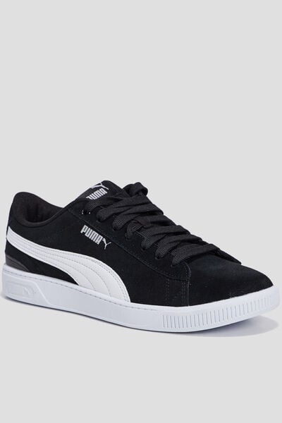 Tennis &agrave; lacets Puma Vicky noir femme