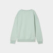 Sweat oversize manches longues col rond vert pastel garçon