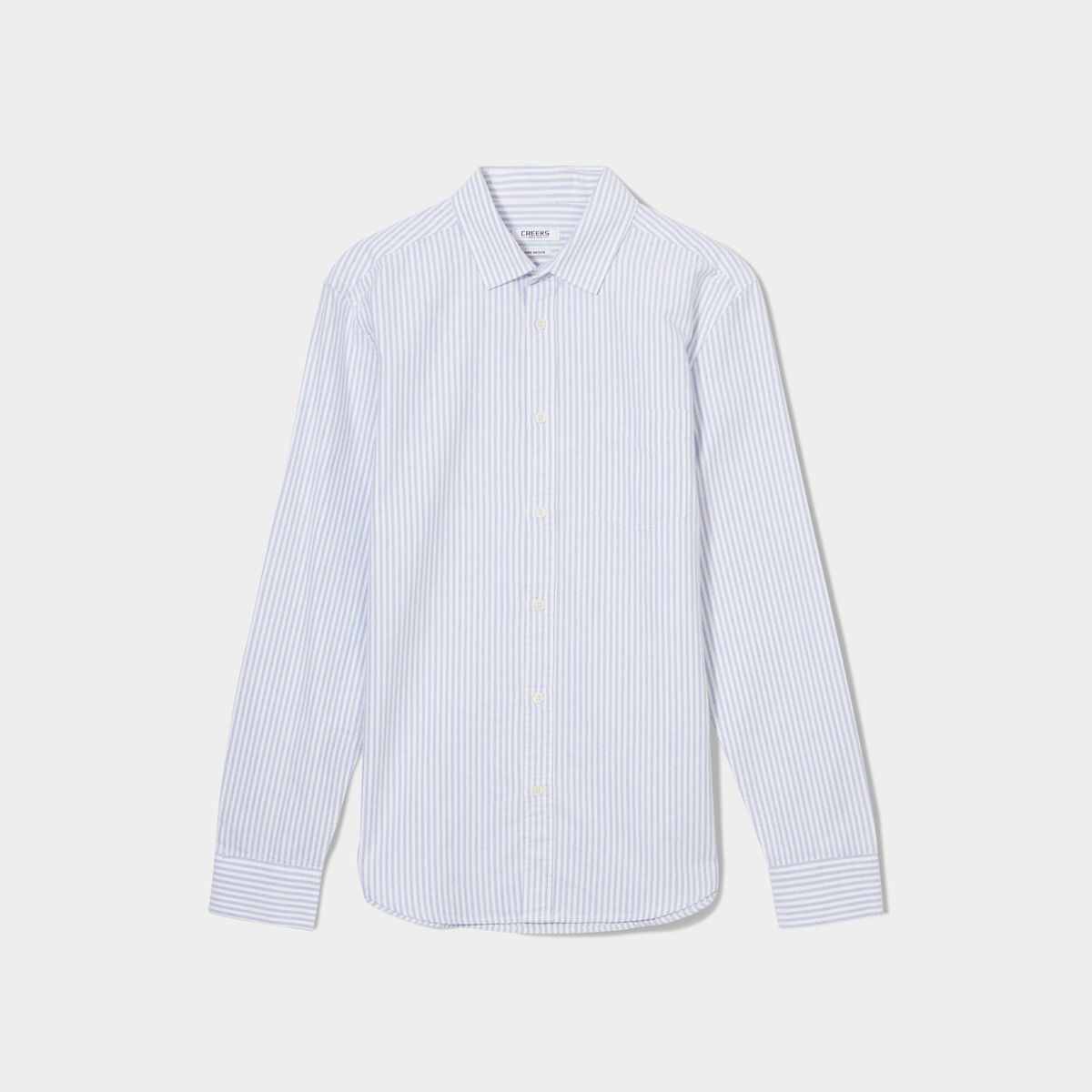 Chemise manches longues Creeks bleu ciel homme