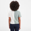 T-shirt manches courtes coton Stitch multicolore femme