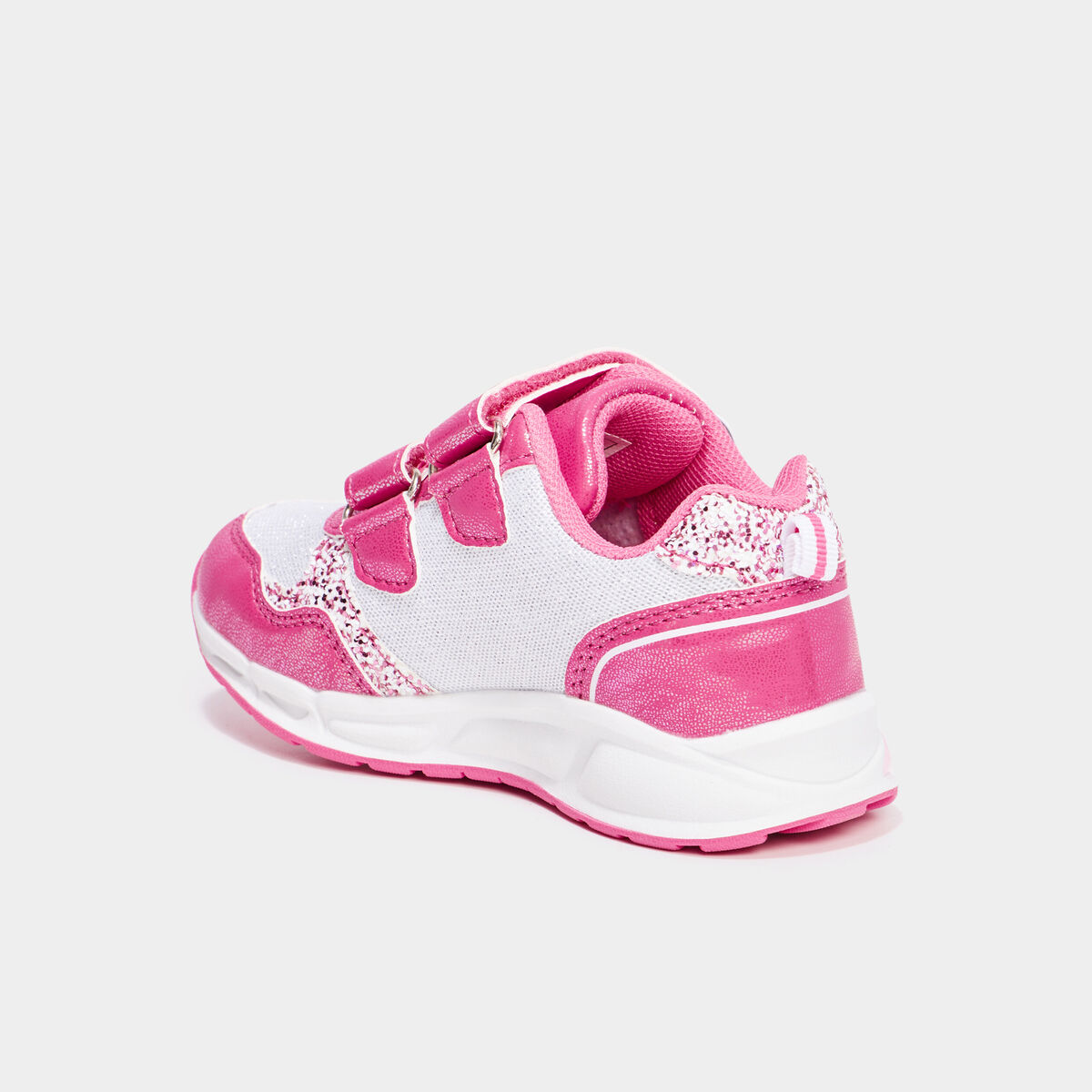 Baskets running lumineuses Minnie rose fille