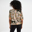T-shirt manches courtes amples multicolore femme