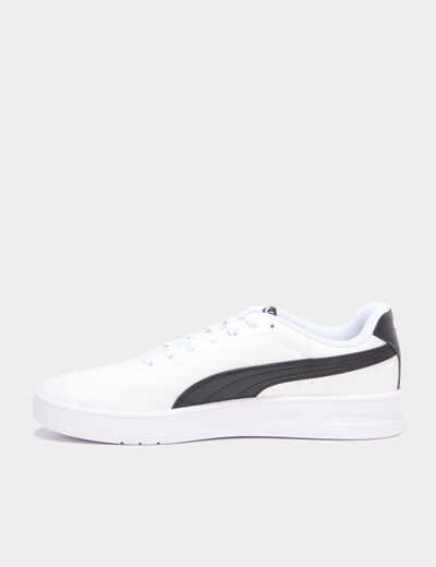 Tennis basses Puma Court Classic Clean noir homme