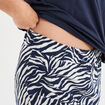 Ensemble pyjama pantalon t-shirt coton bleu marine femme