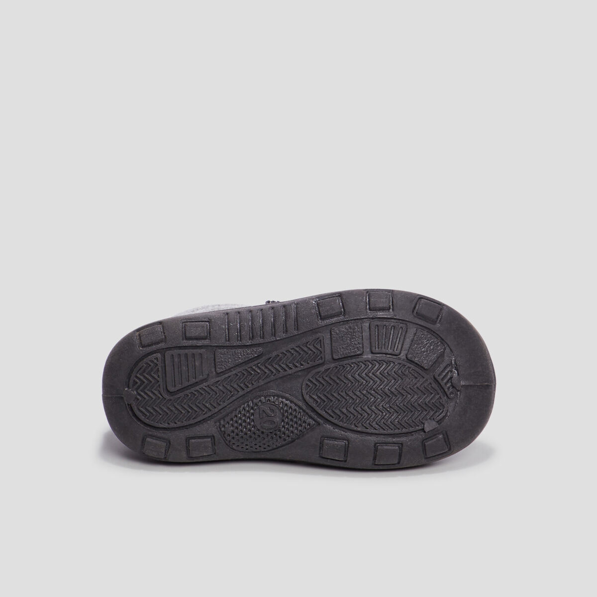 Chaussons bottillons gris b&eacute;b&eacute; gar&ccedil;on