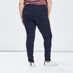 Jeggings bleu marine femme grande taille