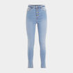 Jeans skinny taille haute Liberto denim double stone femme