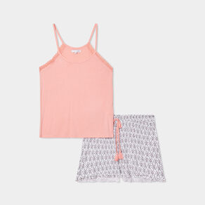 ensemble pyjama 2 pieces ecru femme Ensemble pyjama 2 pièces ecru femme