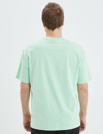 T-shirt manches courtes Rick et Morty vert homme