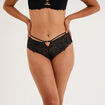 Shorty en dentelle noir femme