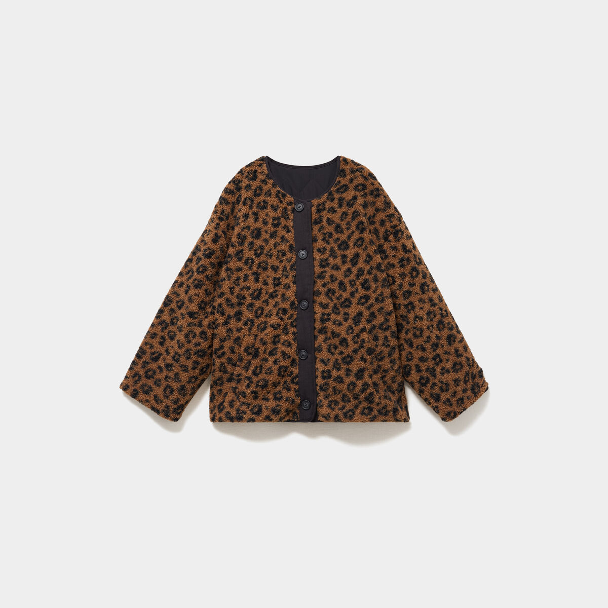 Veste r&eacute;versible matelass&eacute;e d&eacute;perlante noir femme grande taille