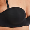 Soutien-gorge bandeau multiposition noir femme