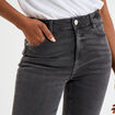 Jeans regular 5 poches coton Creeks denim gris femme