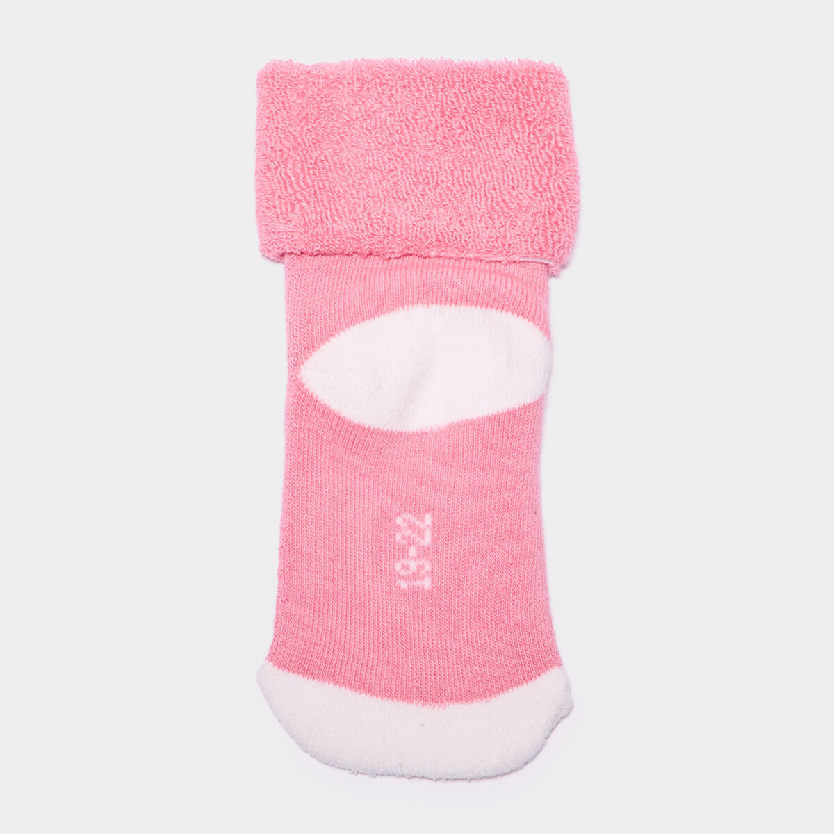 Lot 3 paires chaussettes d'int&eacute;rieur rose b&eacute;b&eacute; fille