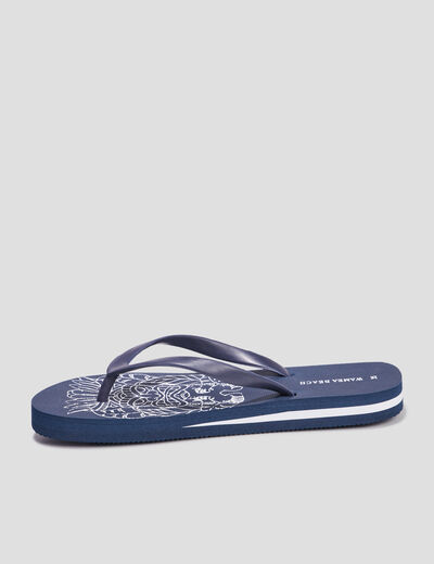 Tongs Wamea Beach bleu garçon