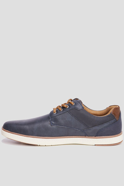 Derbies à lacets Creeks bleu marine homme