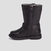 Bottes zipp&eacute;es avec boucles noir b&eacute;b&eacute; fille