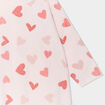 Pyjama dors-bien effet velours rose clair bébé fille