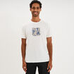 T-shirt manches courtes coton blanc homme