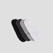 Lot 4 paires de chaussettes invisibles multicolore femme