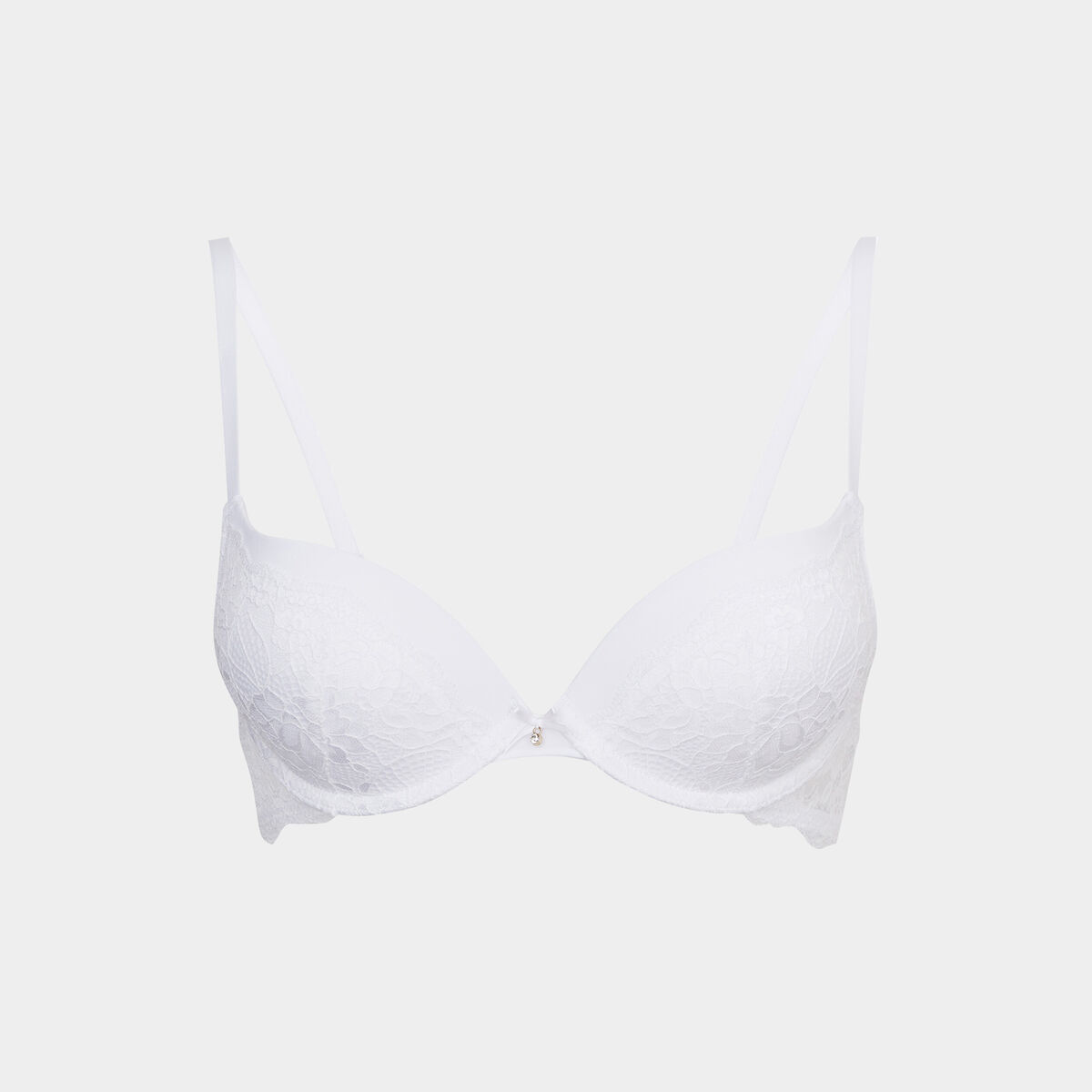 Soutien-gorge push-up blanc femme