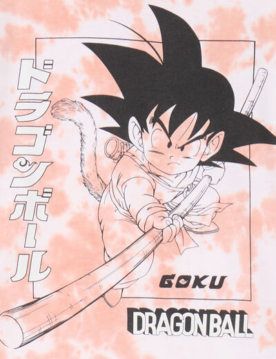 T-shirt manches courtes Dragon Ball orange foncé garçon
