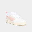 Tennis basses &agrave; lacets Puma rose femme