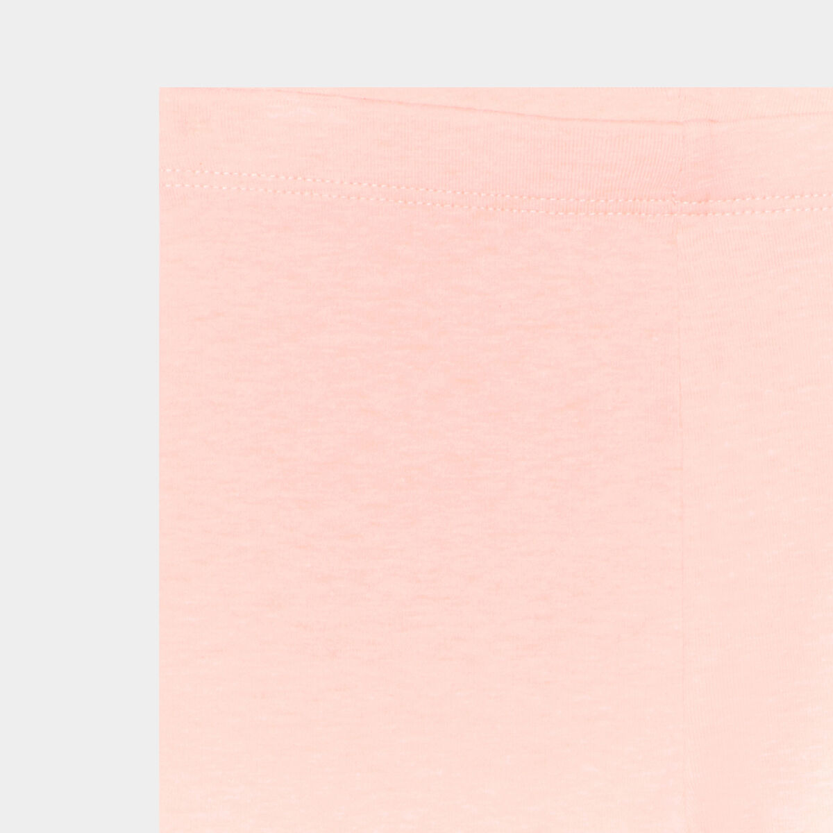 Lot 2 shorts cyclistes taille standard blanc b&eacute;b&eacute; fille